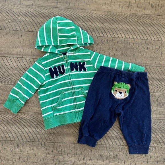 Baby boy matching outfit set 3-6 months - Picture 2 of 5